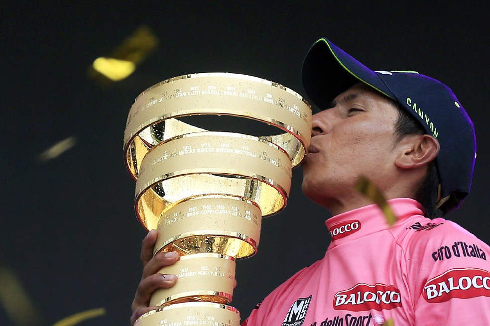 Historia de un idilio en bicicleta: Colombia, en el Giro de Italia
