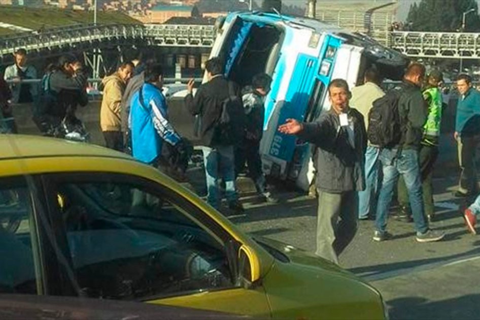 Investigan accidente de tránsito en el sur de Bogotá que dejó un muerto