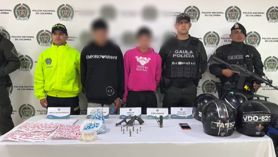 A prisión dos miembros de “Los Satanás” involucrados en extorsiones a conductores en Soacha