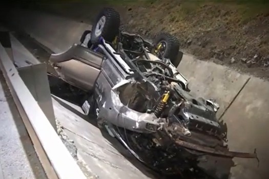 Exceso de velocidad provocó grave accidente en la Autonorte