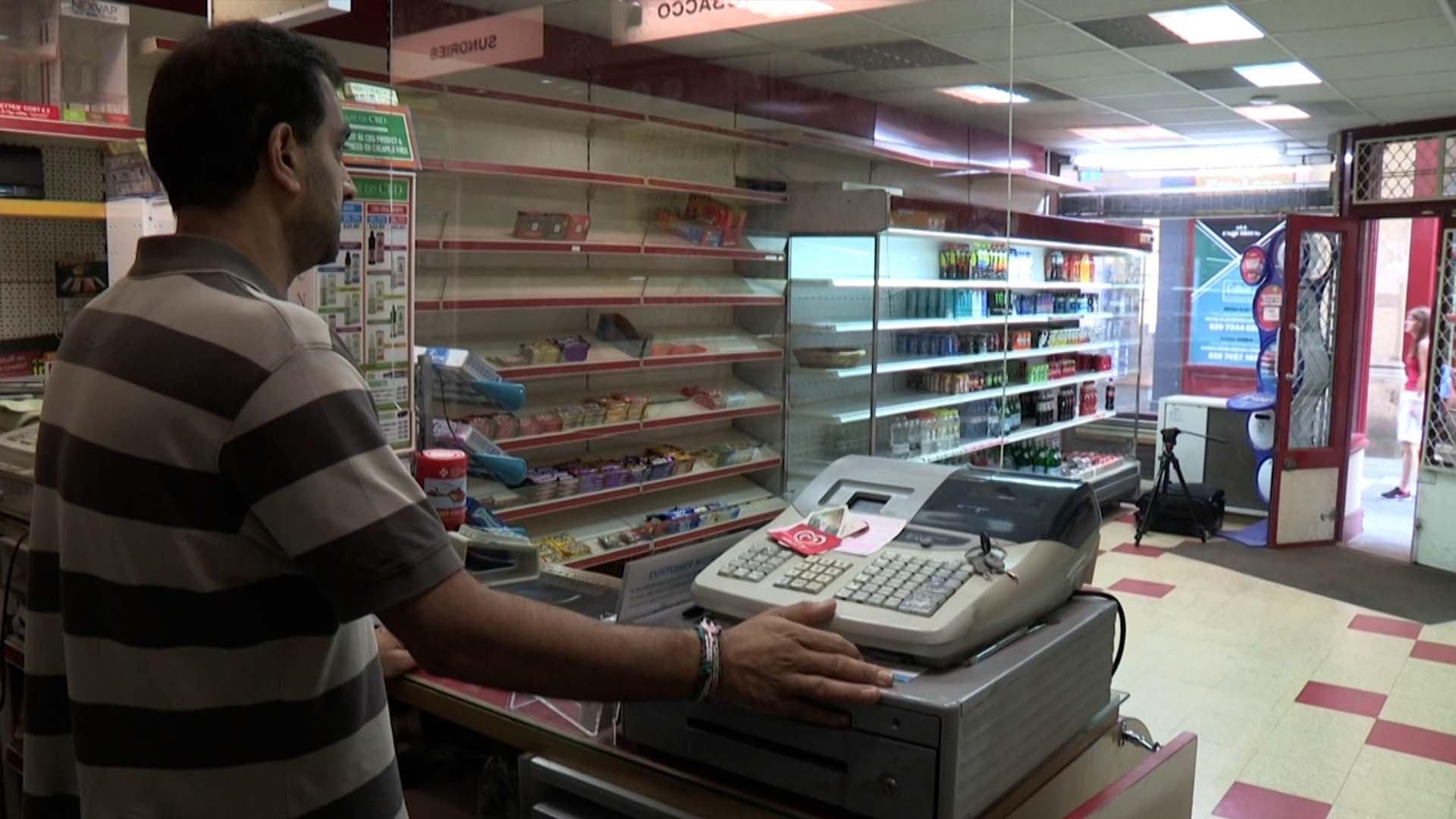 Comerciantes de Reino Unido denuncian escasez en sus supermercados