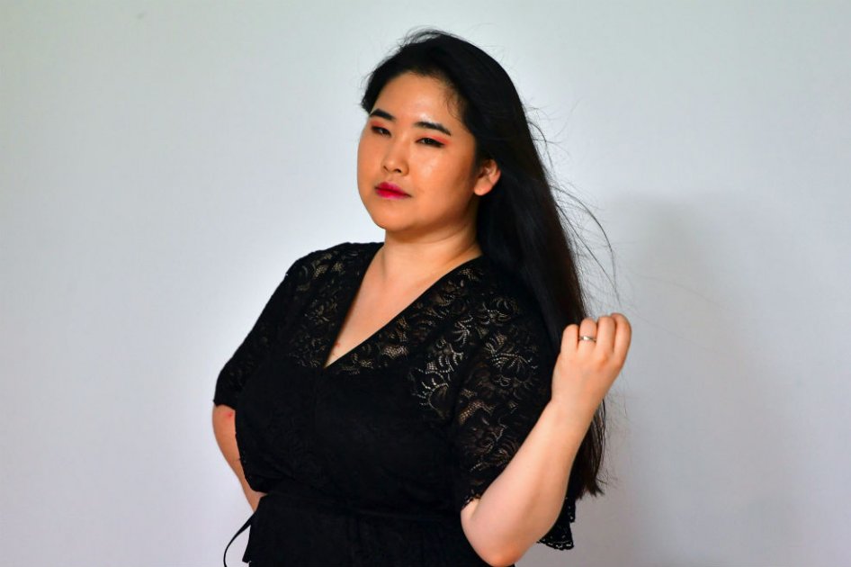 Vivian Geeyang Kim dirige una tienda de ropa online y una revista de moda para las "tallas grandes", toda una novedad. /AFP