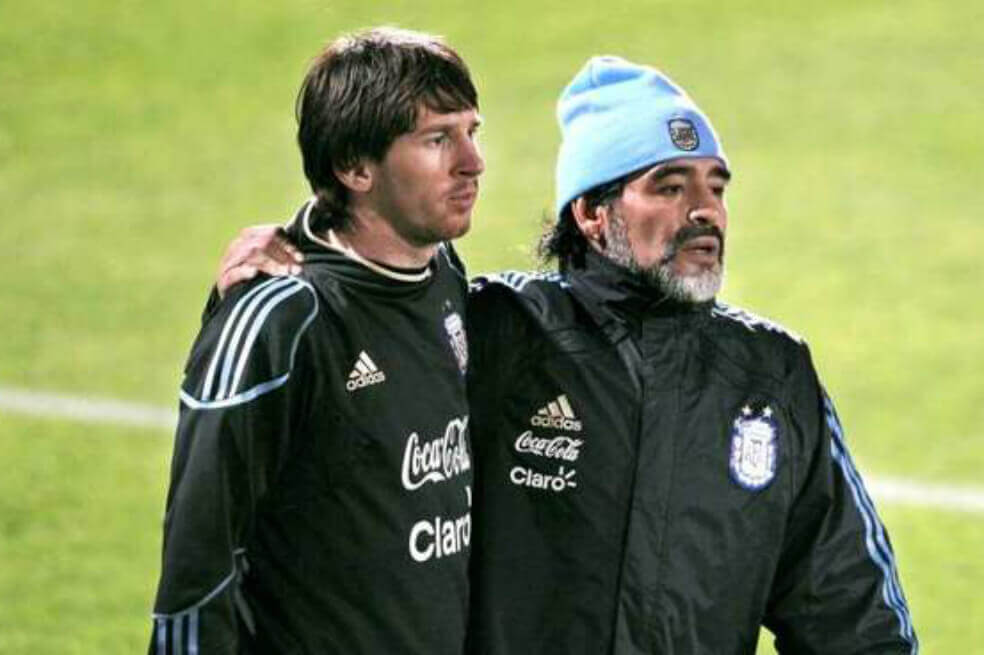 Maradona: «Ojalá los napolitanos tuviéramos ahora un Messi»