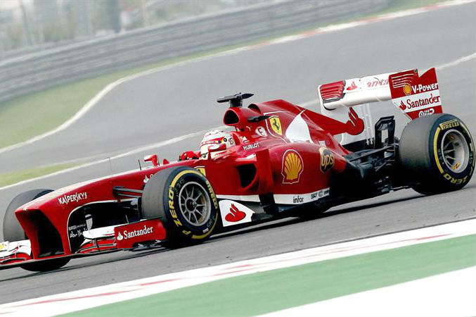 Fernando Alonso, piloto español al servicio de Ferrari. Foto: EFE