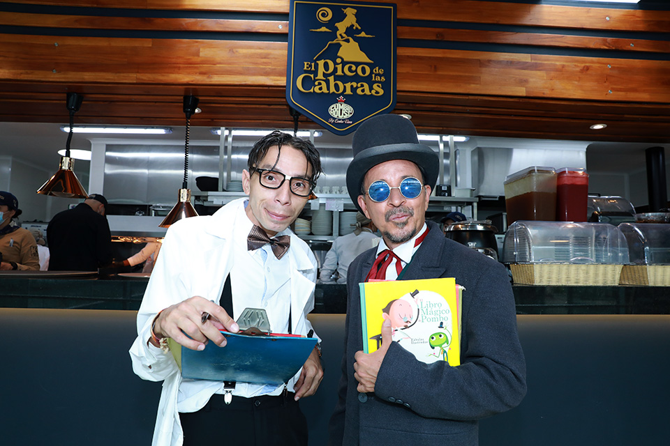 Actores del restaurante El Pico de las Cabras