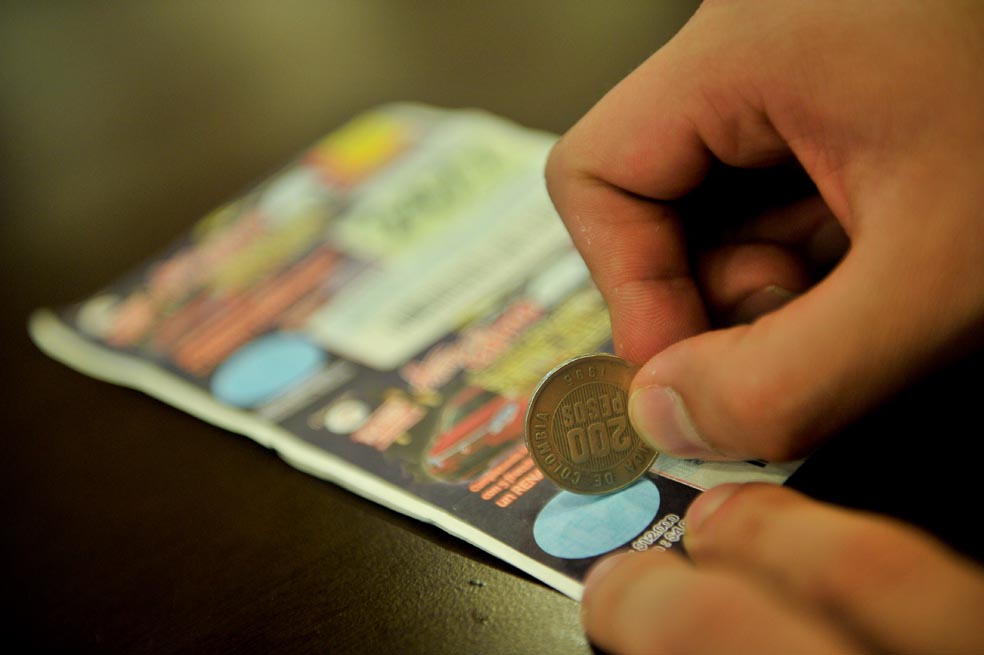 La lotería instantánea está lista