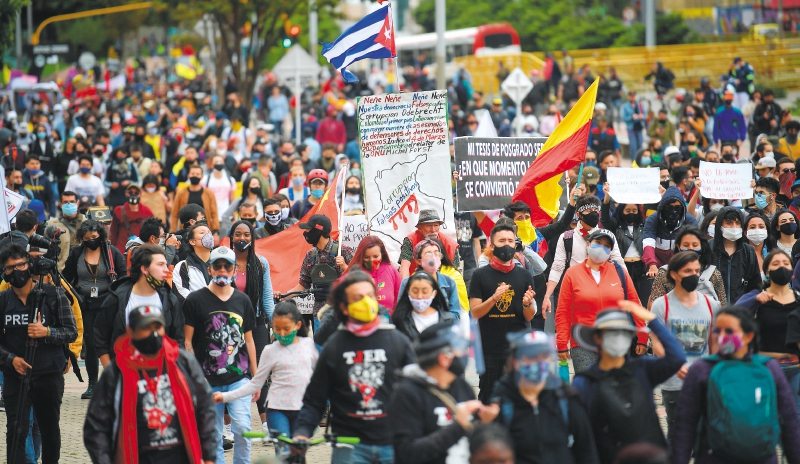 En vivo Paro Nacional: siga las marchas en Cali, Medellín y las principales ciudades este 12 de mayo