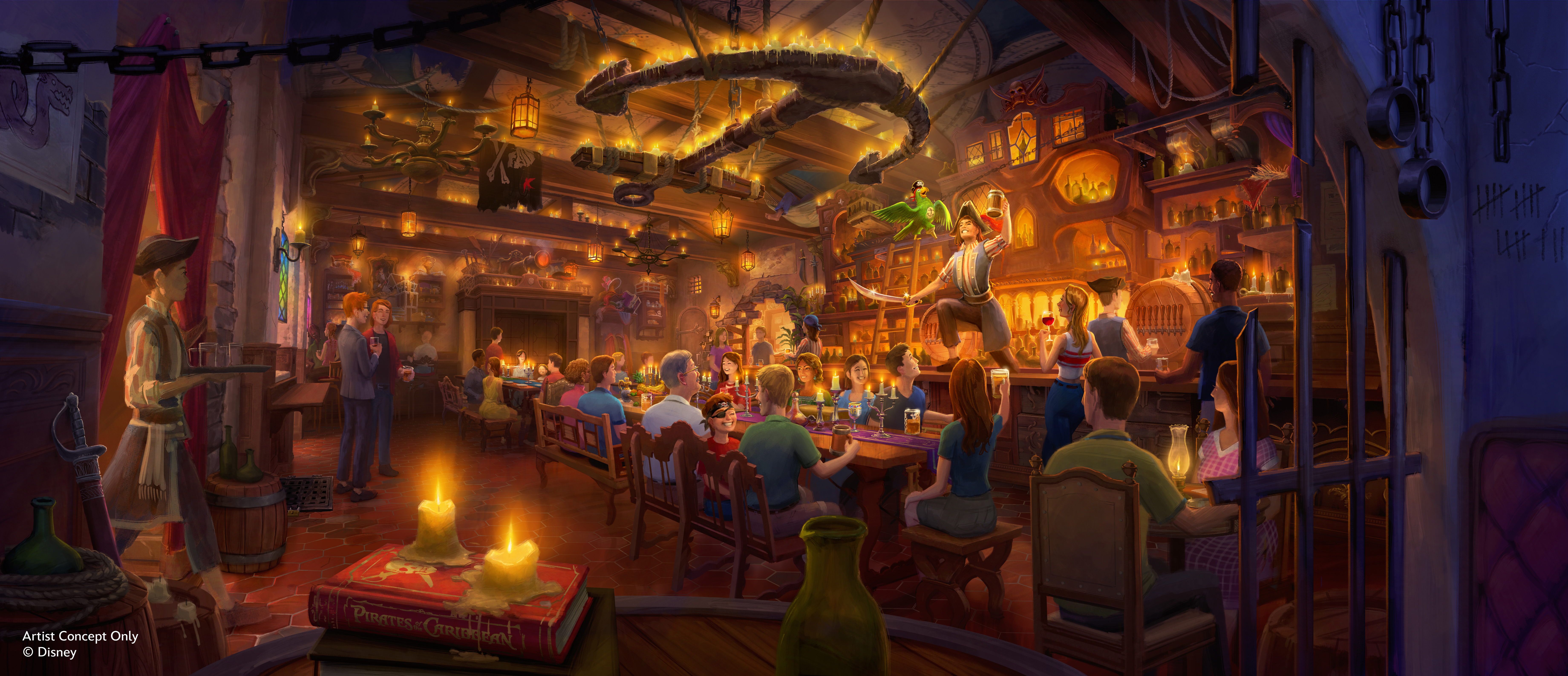 Disney World estrena “The Beak and Barrel”, la nueva taberna pirata en Magic Kingdom