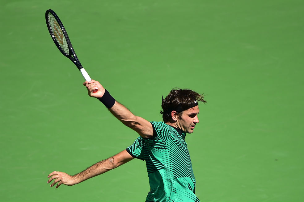El suizo Roger Federer ganó recientemente el Indian Wells. / AF