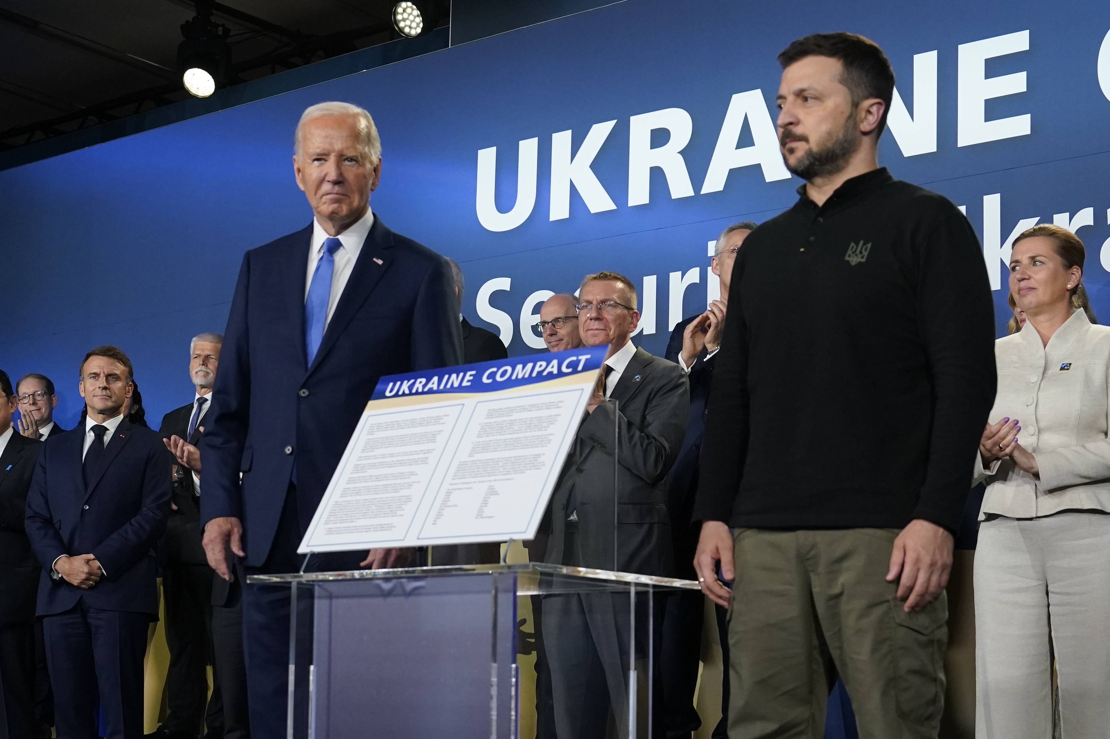 Biden se refiere a Zelenski como “presidente Putin” en la cumbre de la OTAN