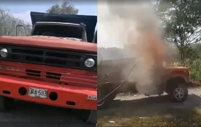 En Cúcuta, hombres armados atacaron camión y asesinaron al conductor