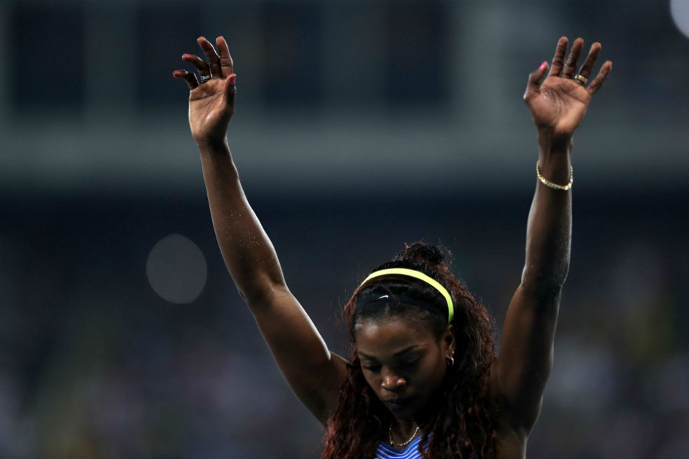 Caterine Ibargüen se coronó por quinta vez en salto triple de la Liga Diamante