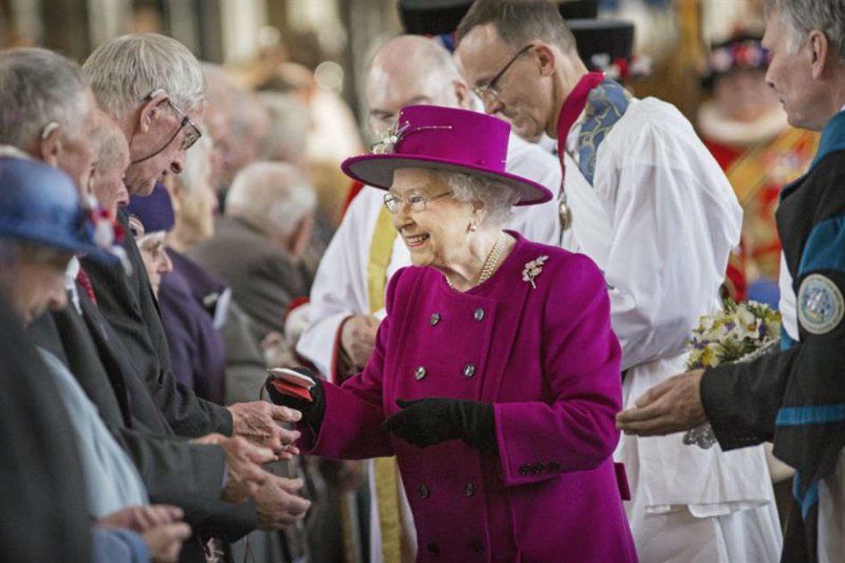 La reina Isabel II