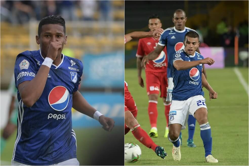 Alex Rambal y Jhon Duque, los posibles regresos en Millonarios para enfrentar a Alianza