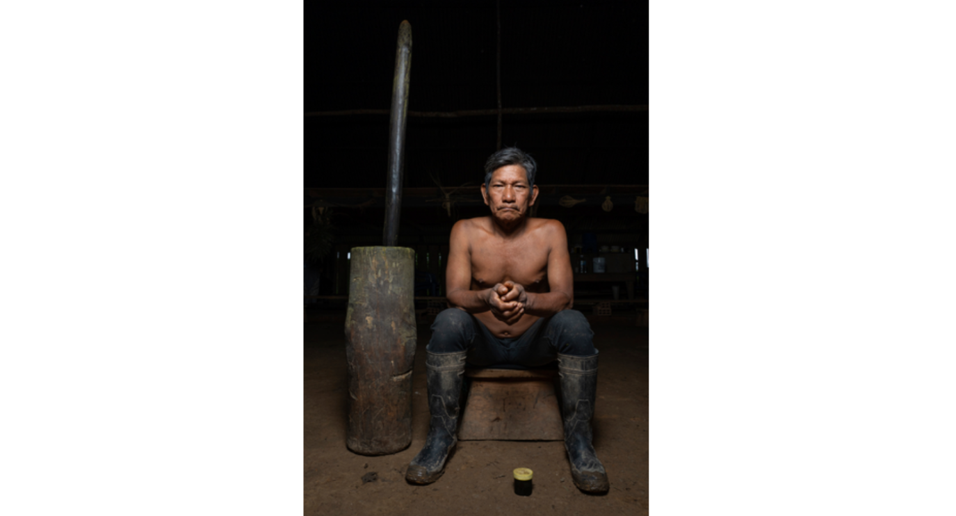 El cacique Dionisio Vargas del resguardo El Quince y su familia se reconocen como el Clan Canangucha.
