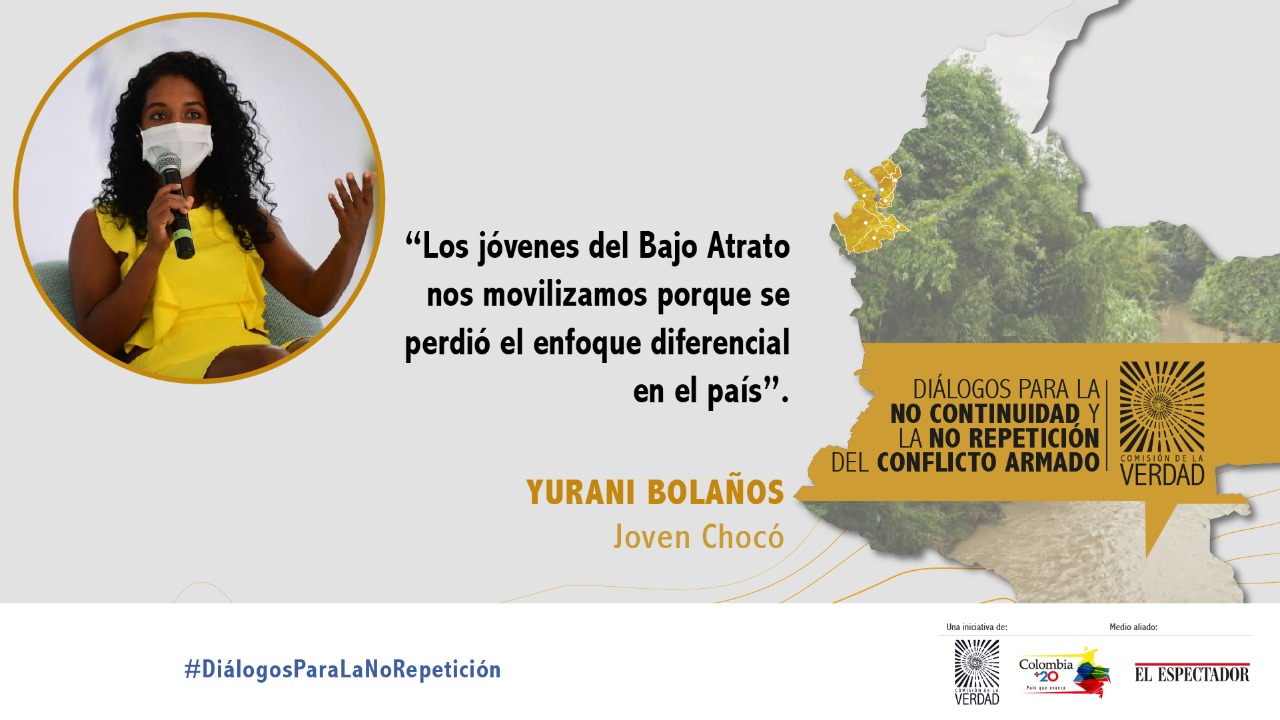 “Los jóvenes nos movilizamos porque se perdió el enfoque diferencial en el país”
