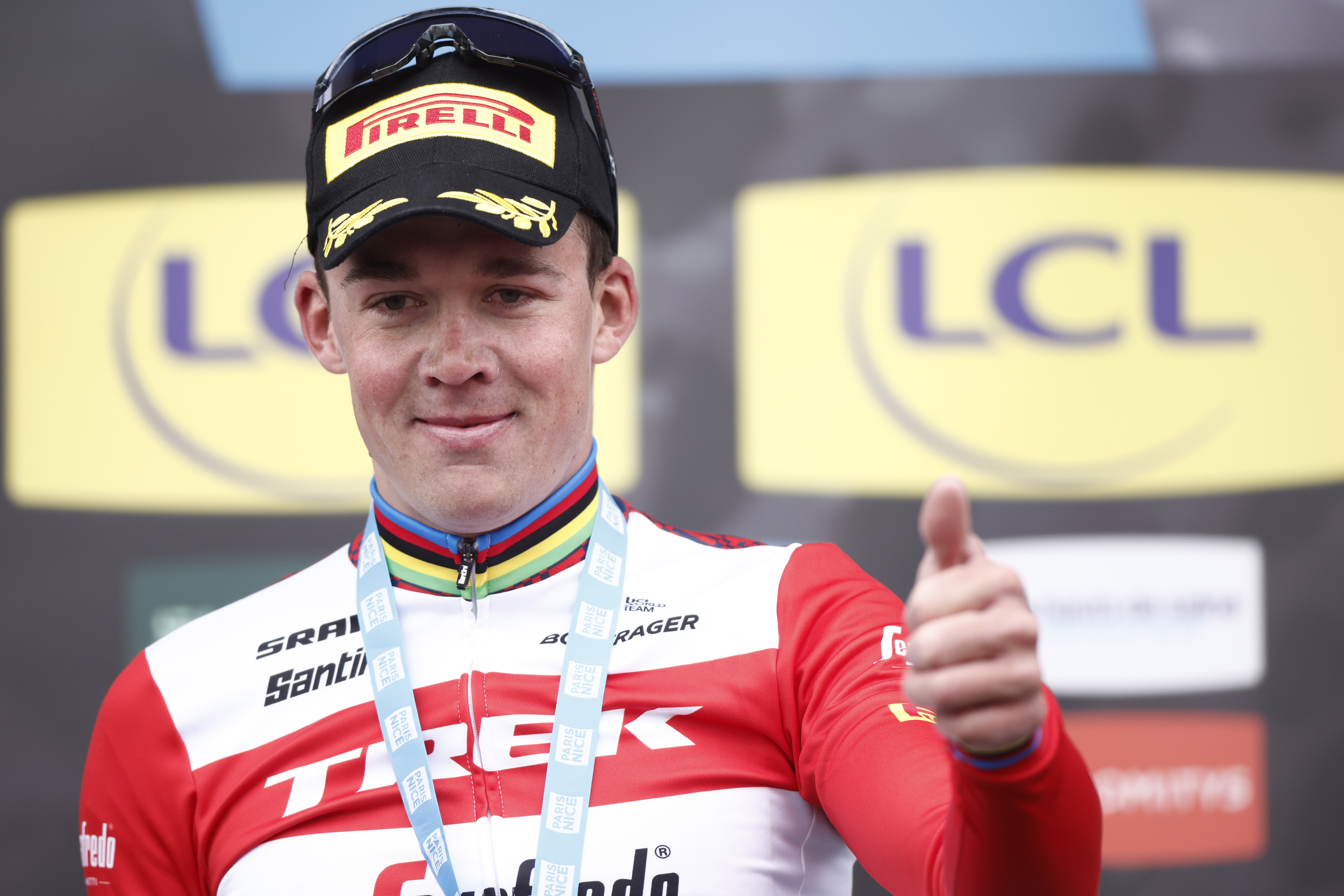 Mats Pedersen ganó la segunda etapa y asumió el liderato de la París-Niza