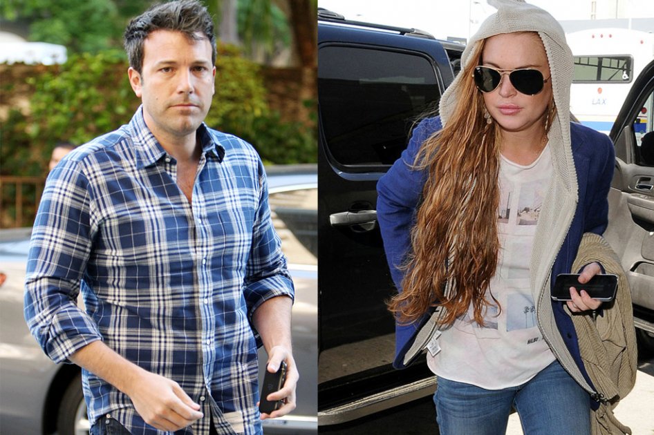 Ben Affleck visitó a Lindsay Lohan en rehabilitación