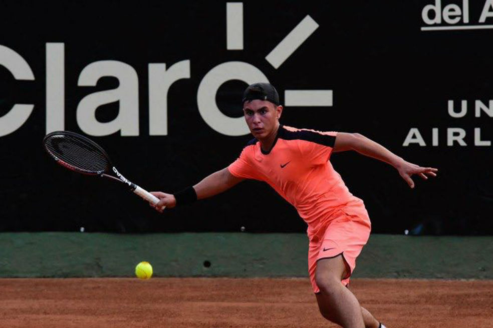 Mateo Gómez comenzó su travesía para participar en Roland Garros Junior