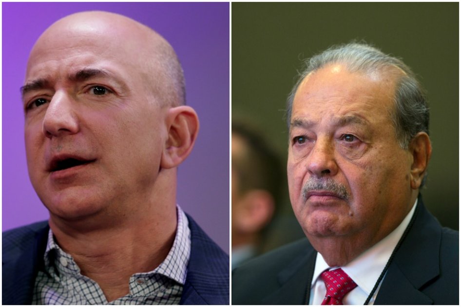 Jefe de Amazon rebasa a Slim como la cuarta persona más rica del mundo