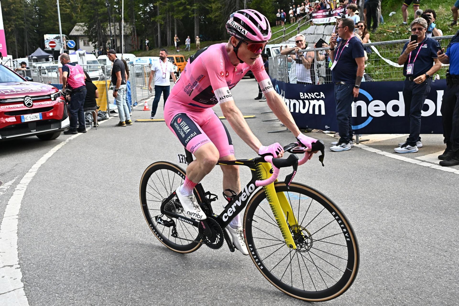 Así quedó la general, tras una nueva victoria de Jonas Vingegaard en el Giro de Italia
