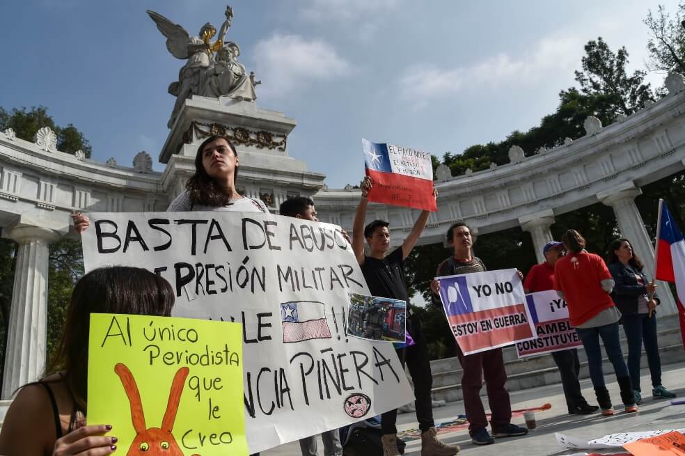 Gobierno chileno será investigado por su gestión de las protestas