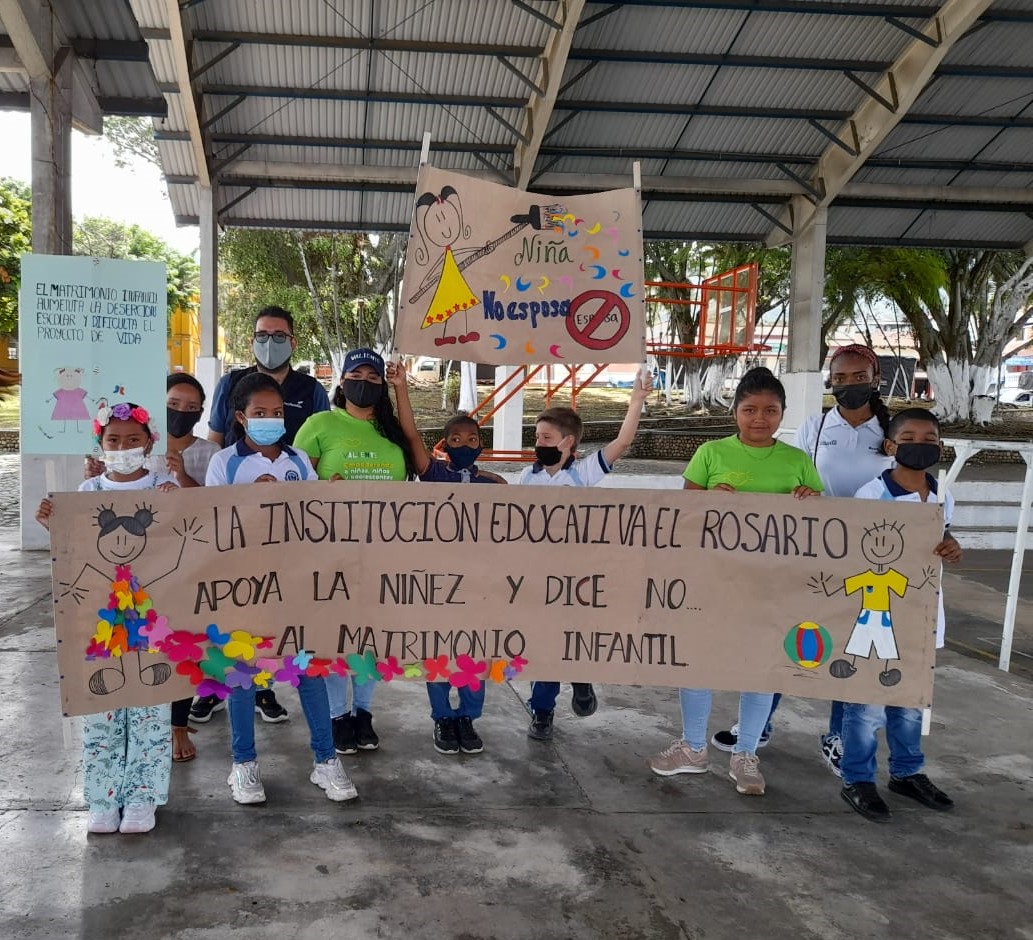 Las niñas y niñas le piden a la Corte que los proteja del matrimonio infantil