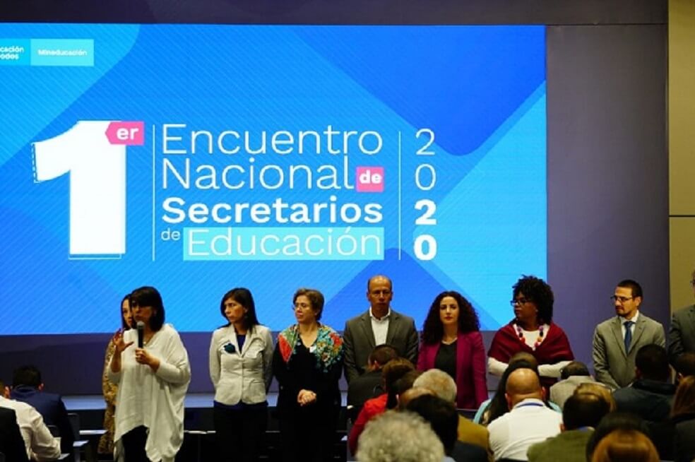Se inició el primer Encuentro Nacional de Secretarios de Educación