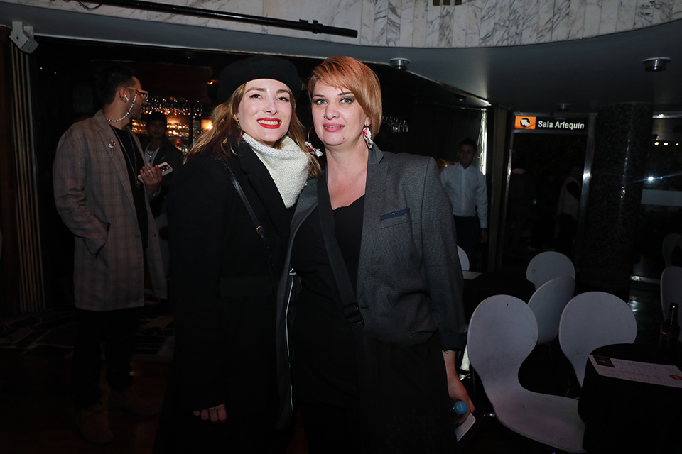 Paula Estrada y Cata Moncada