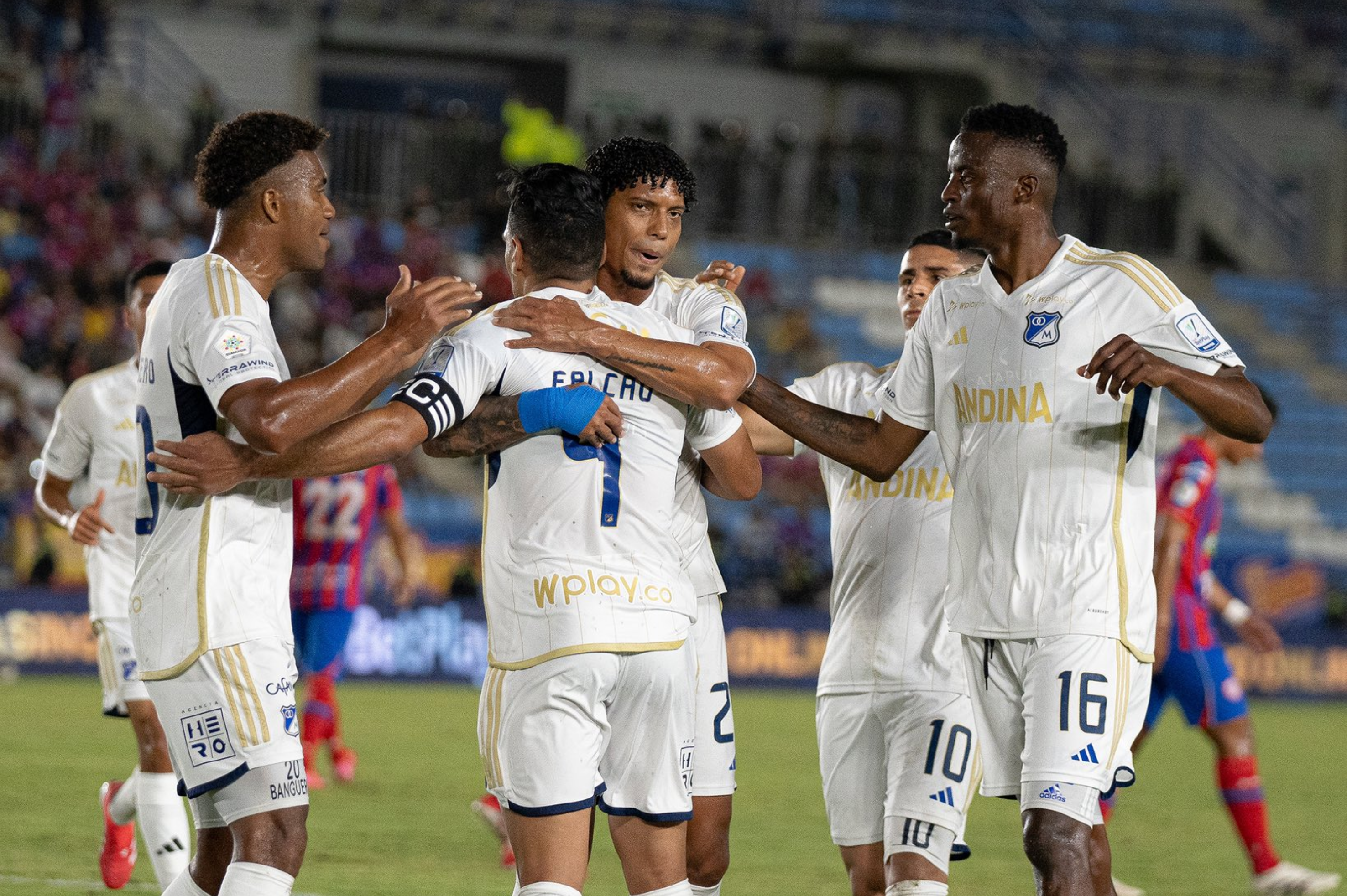 Falcao lideró la victoria de Millonarios contra Unión Magdalena en Santa Marta