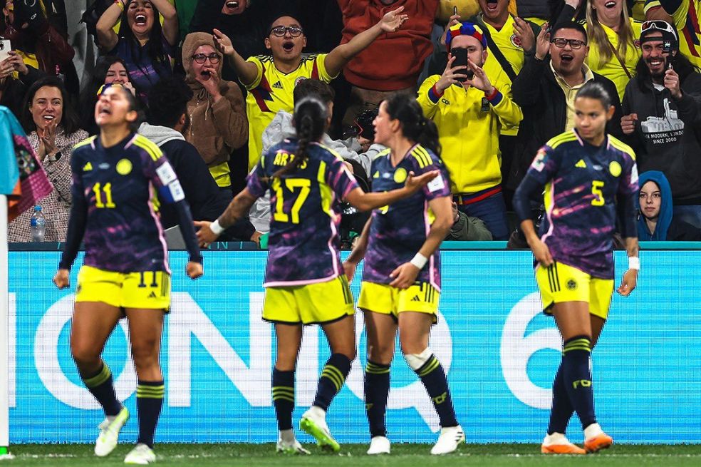 Fotos de la victoria de Colombia contra Jamaica en el Mundial Femenino.