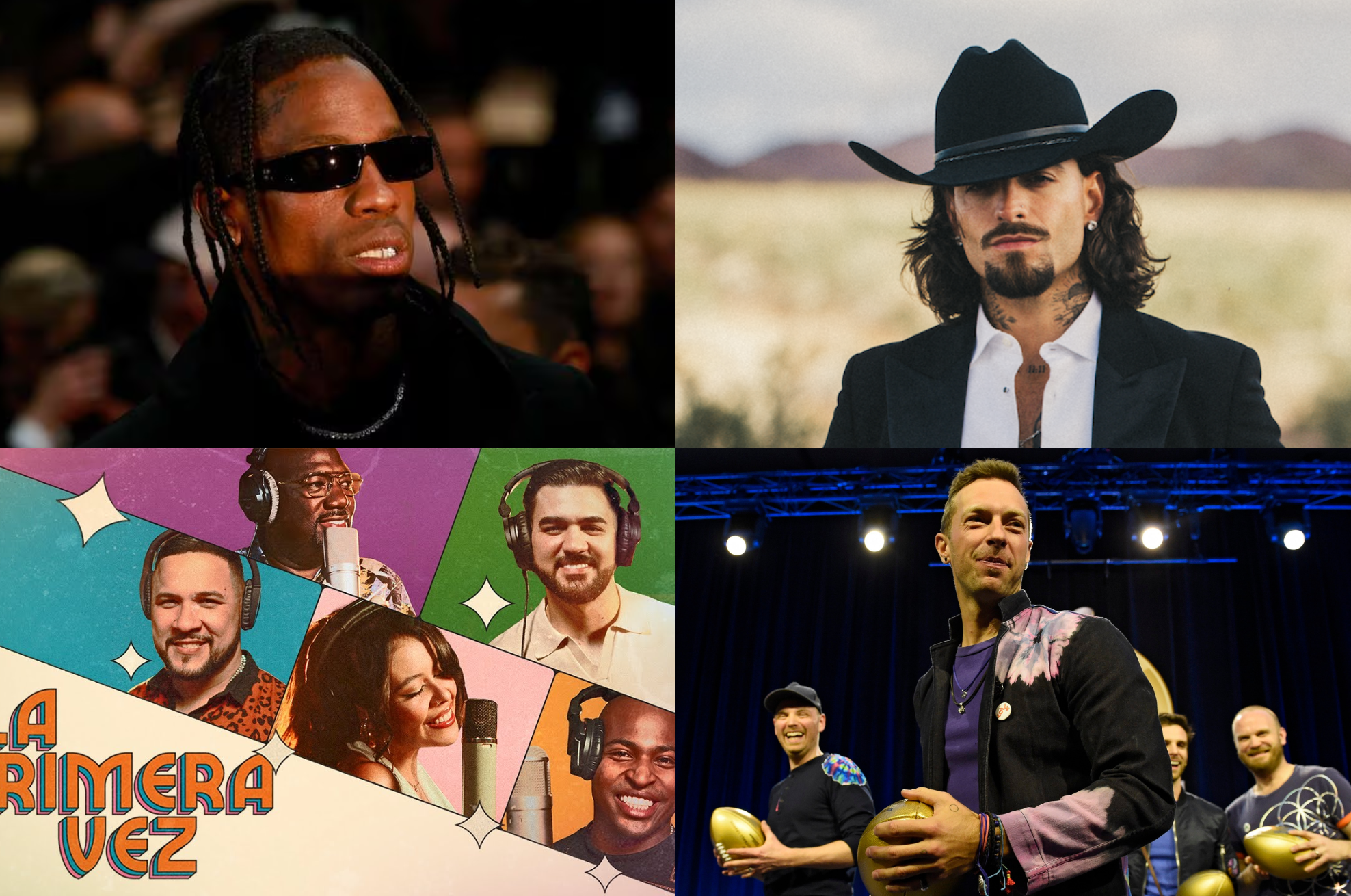 Travis Scott, Maluma, Grupo Niche, Coldplay y más estrenos musicales este viernes