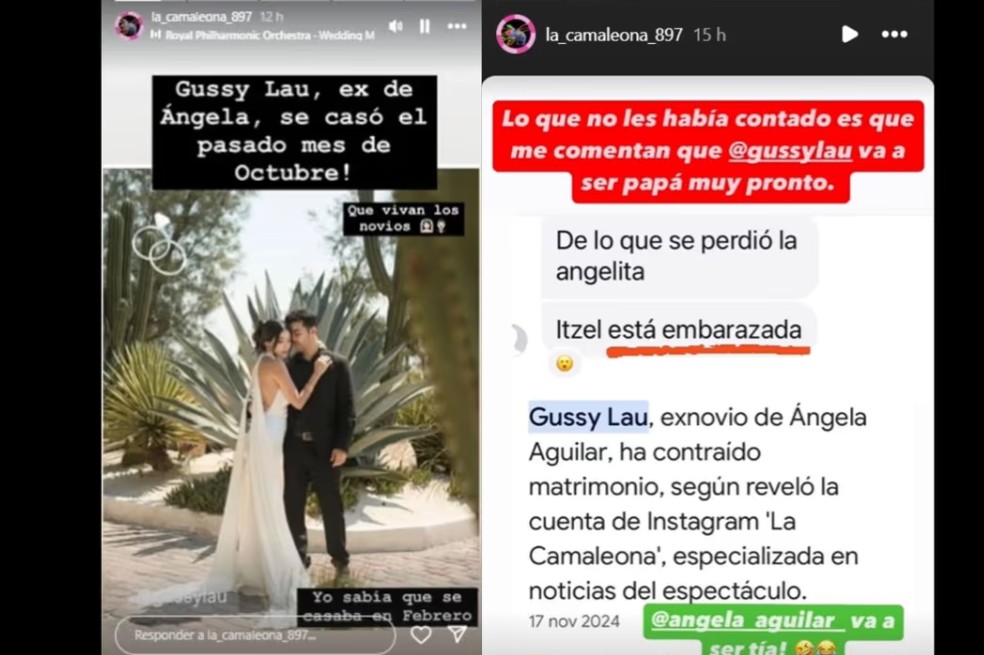 Gussy Lau y Ángela Aguilar protagonizaron un polémico romance en el 2022. Tras su ruptura, el cantautor se volvió a enamorar, y al igual que la hija de Pepe Aguilar, contrajo nupcias en una ceremonia íntima. Esto se sabe.