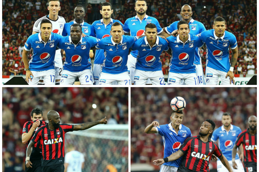 Las mejores imágenes del debut en la Copa Libertadores de Millonarios