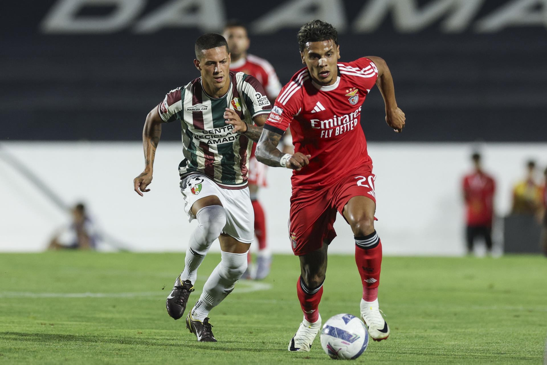 Benfica, con Richard Ríos en cancha, debutó en la Liga de Portugal con victoria