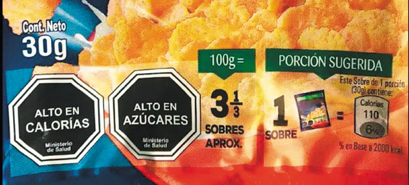 Los nuevos sellos que el Minsalud quiere ponerles a los ultraprocesados