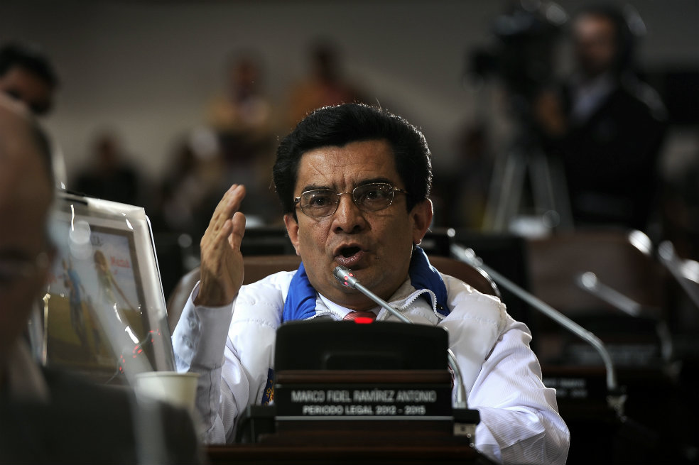Marco Fidel Ramírez, de predicador a concejal