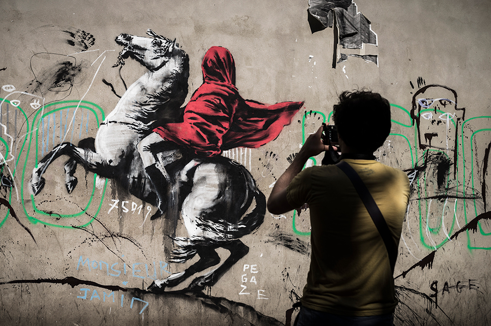 Banksy reivindica grafitis que aparecieron en París