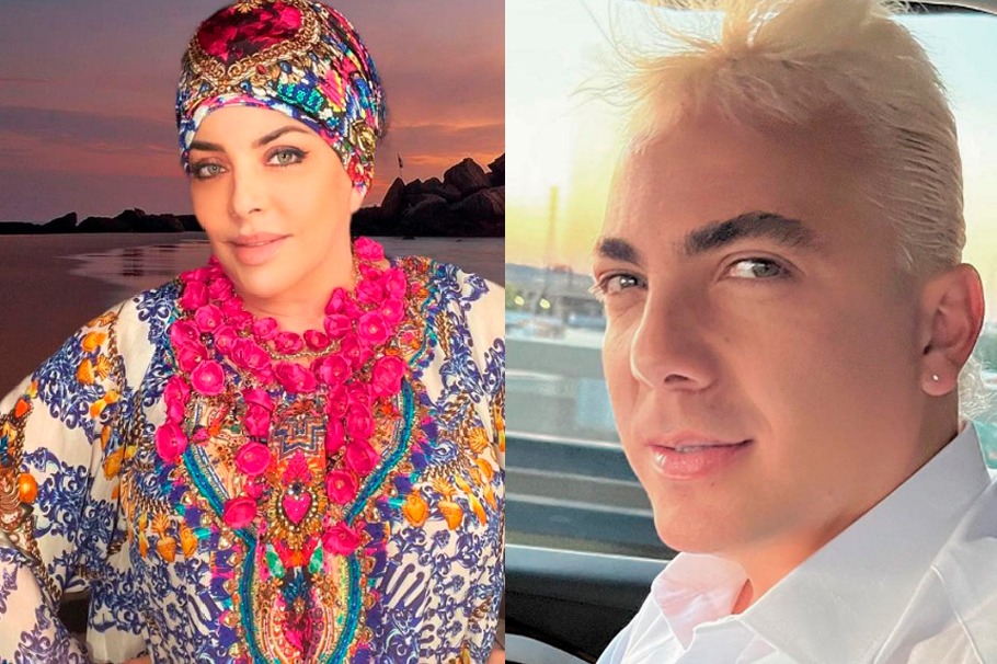 Cristian Castro abusó del filtro de belleza y terminó más guapo que su mamá