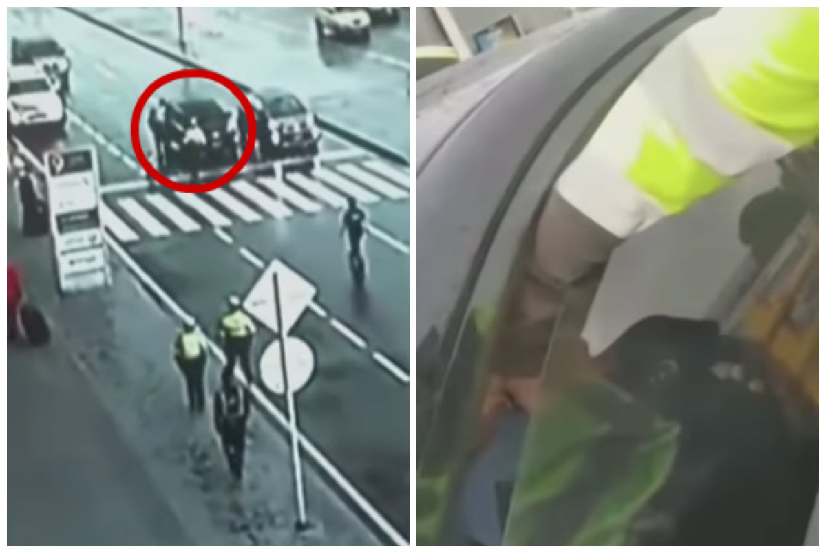 Sancionan a conductora que agredió a policía en Bogotá a pagar casi $2 millones