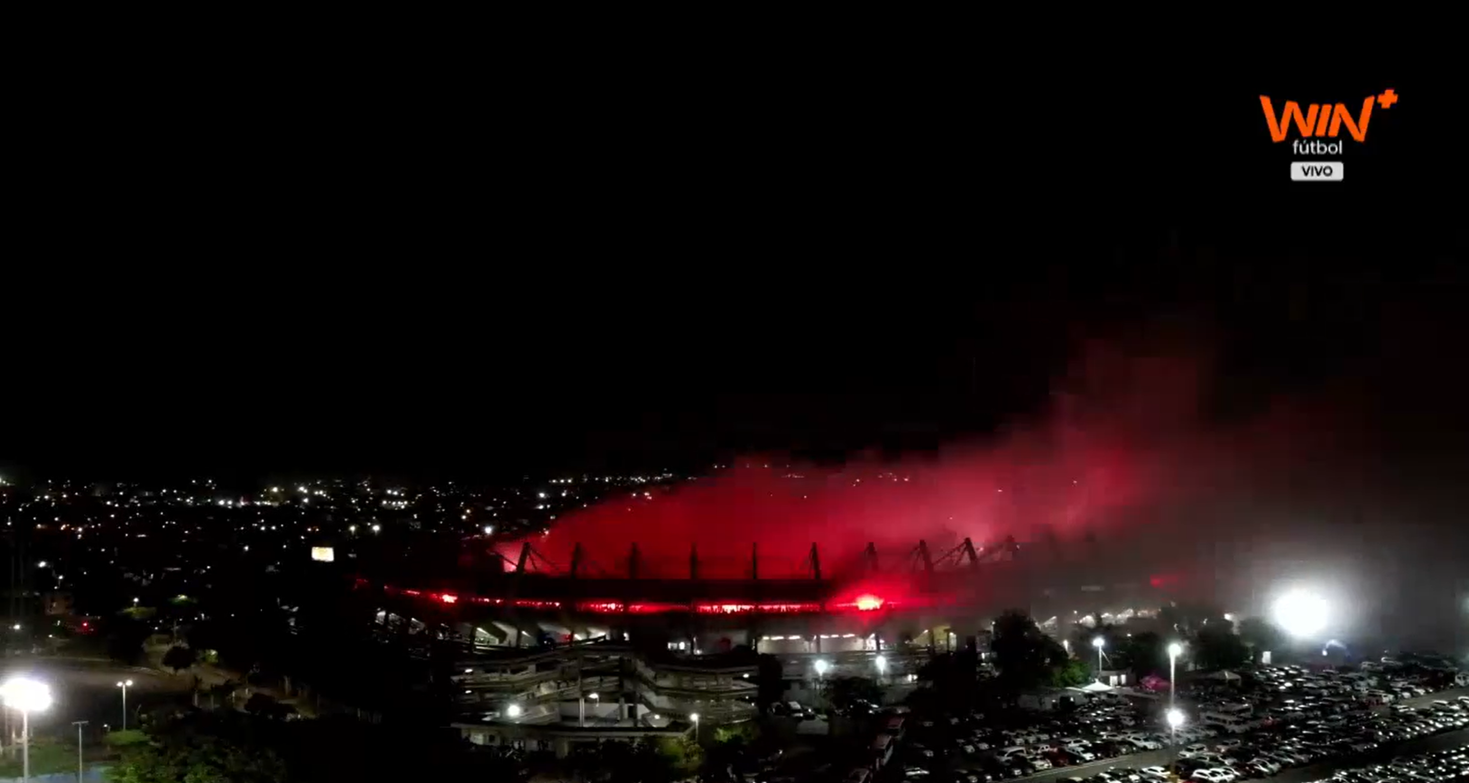 Así se veía el estadio Metropolitano Roberto Meléndez en Barranquilla durante la salida del Junior en la final de la Liga Betplay Dimayor 2025-II.