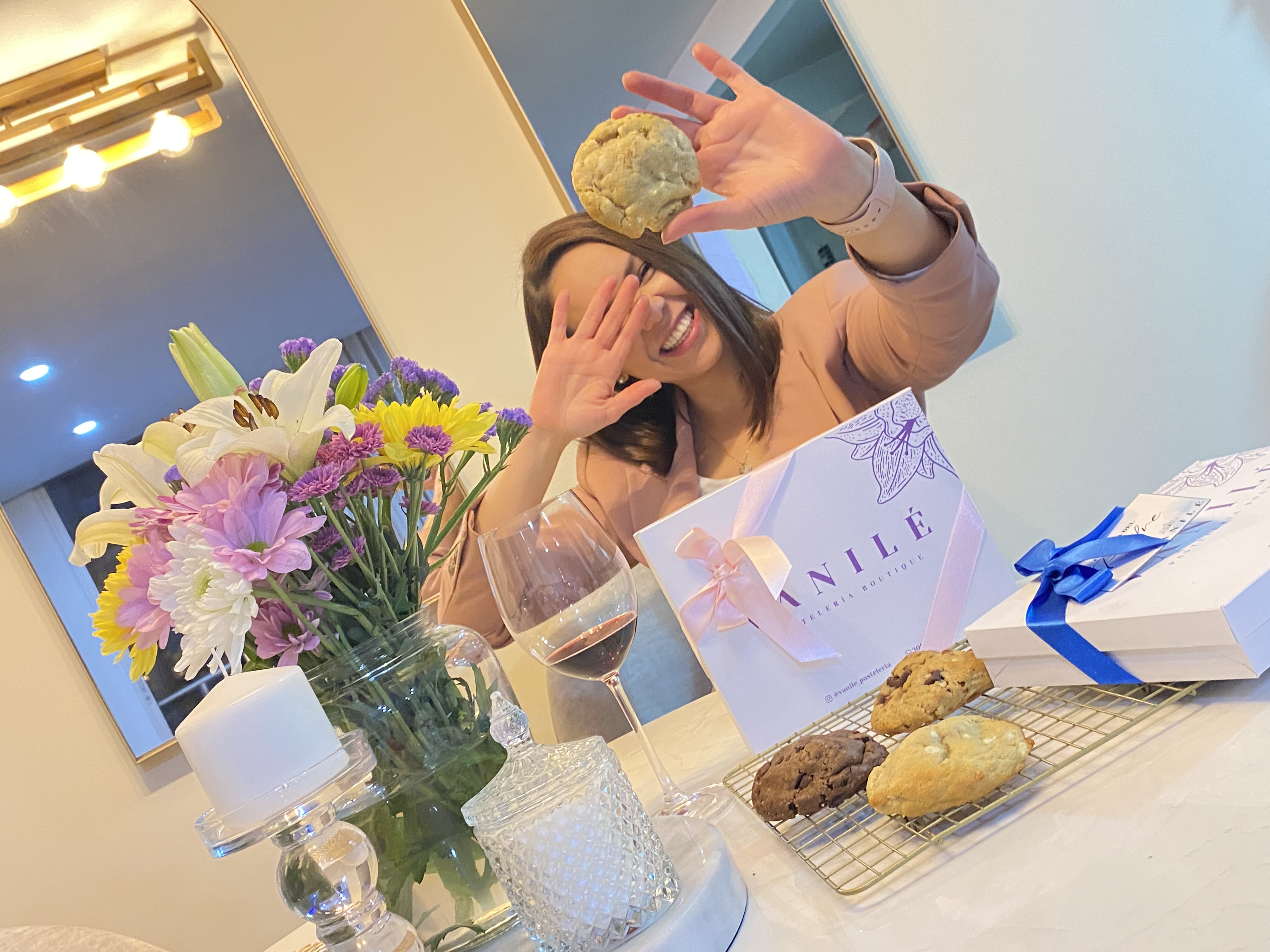 Una pastelería boutique especializada en galletas gourmet