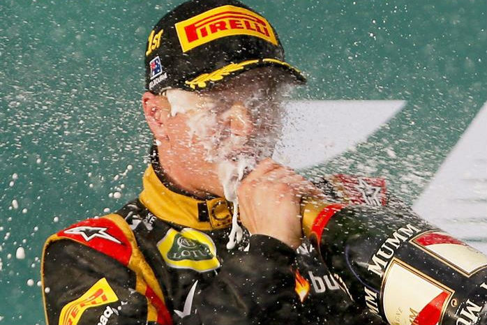 Kimi Raikkonen ganó la primera carrera del año en la Fórmula Uno