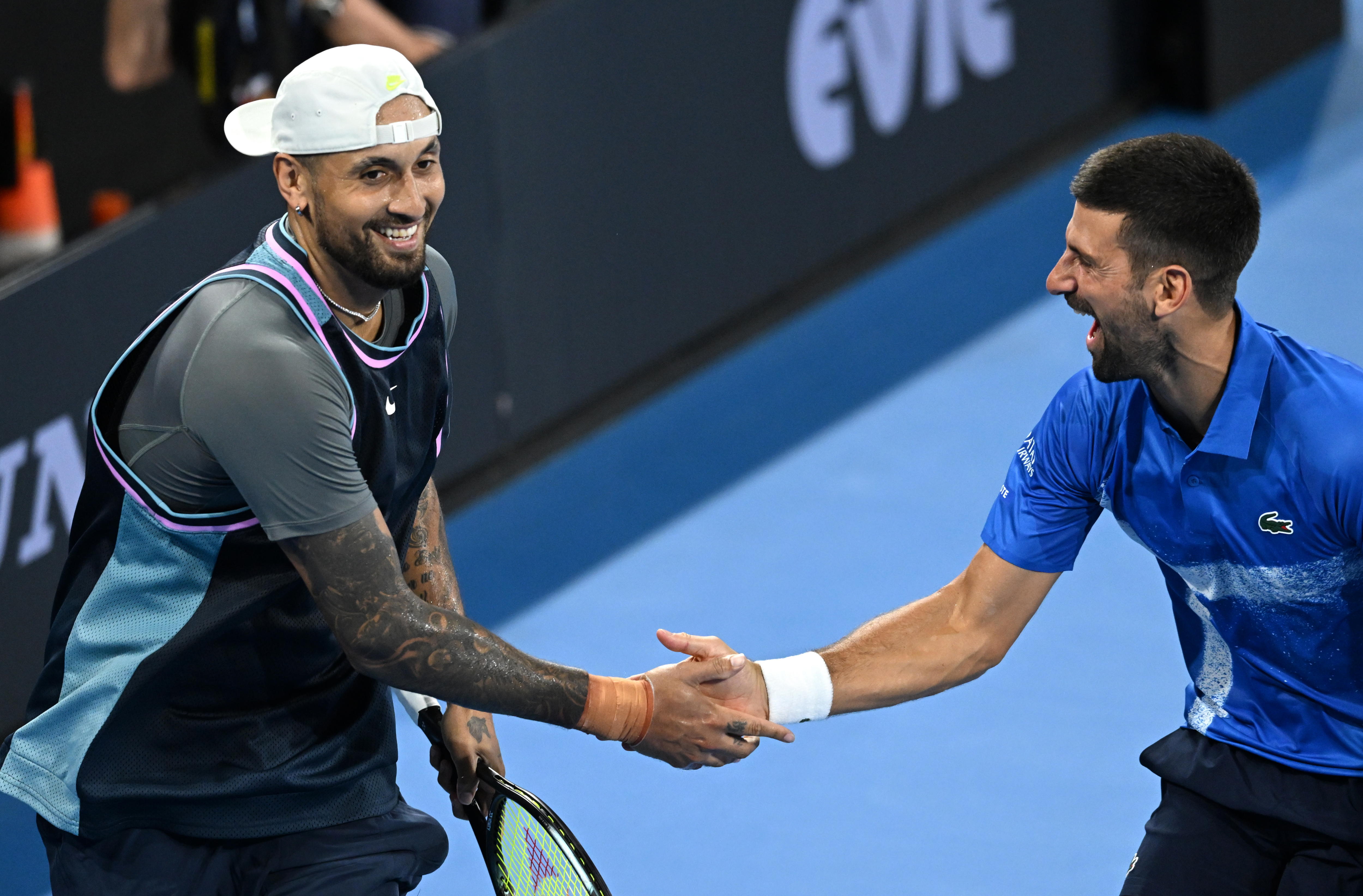 Novak Djokovic y Nick Kyrgios estrenan la victoria de dobles en Brisbane
