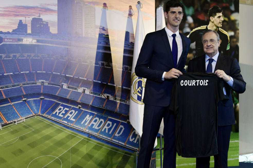 "Es un sueño llegar al Real Madrid": Courtois