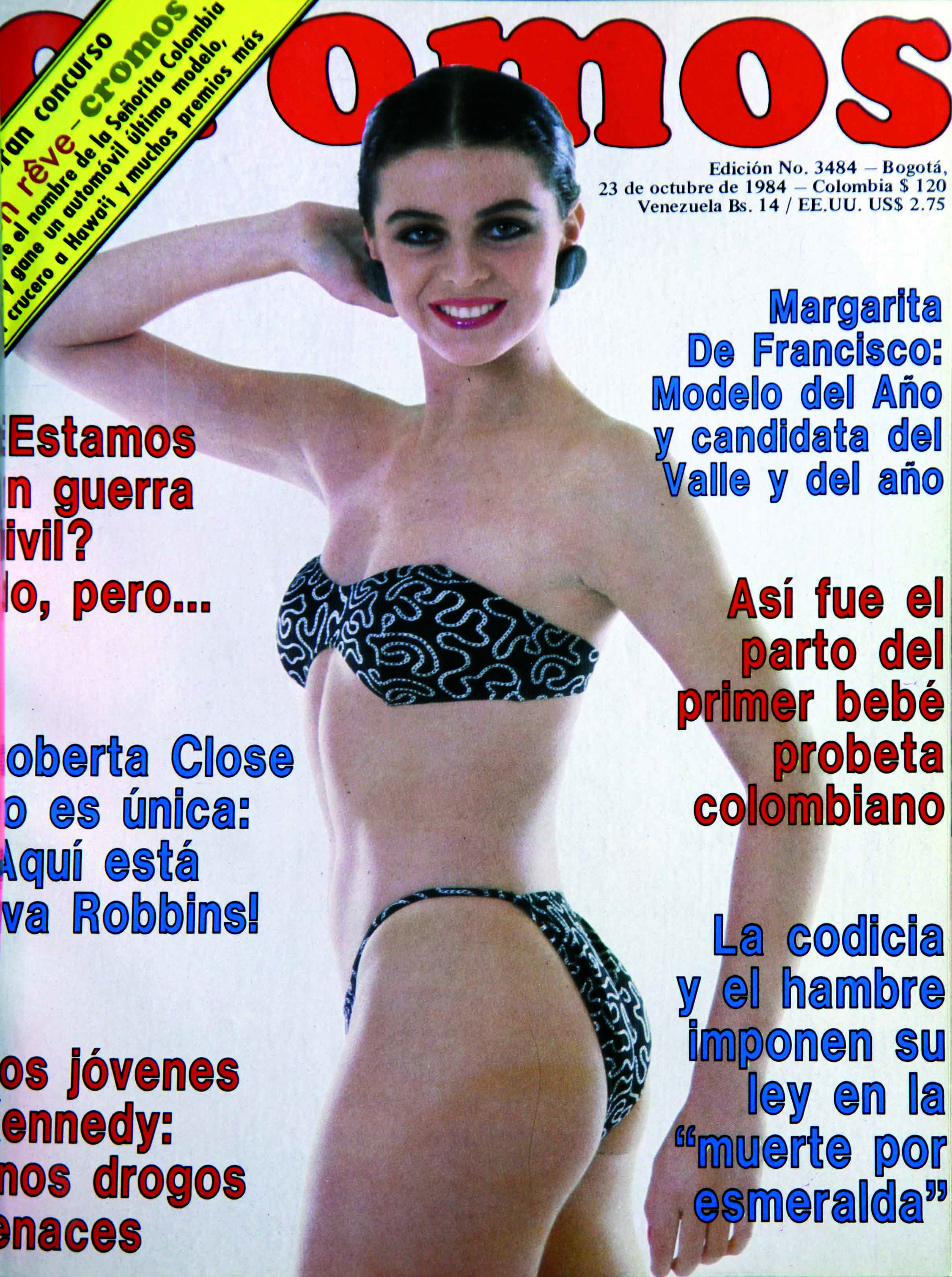 Margarita Rosa de Francisco portada Cromos.