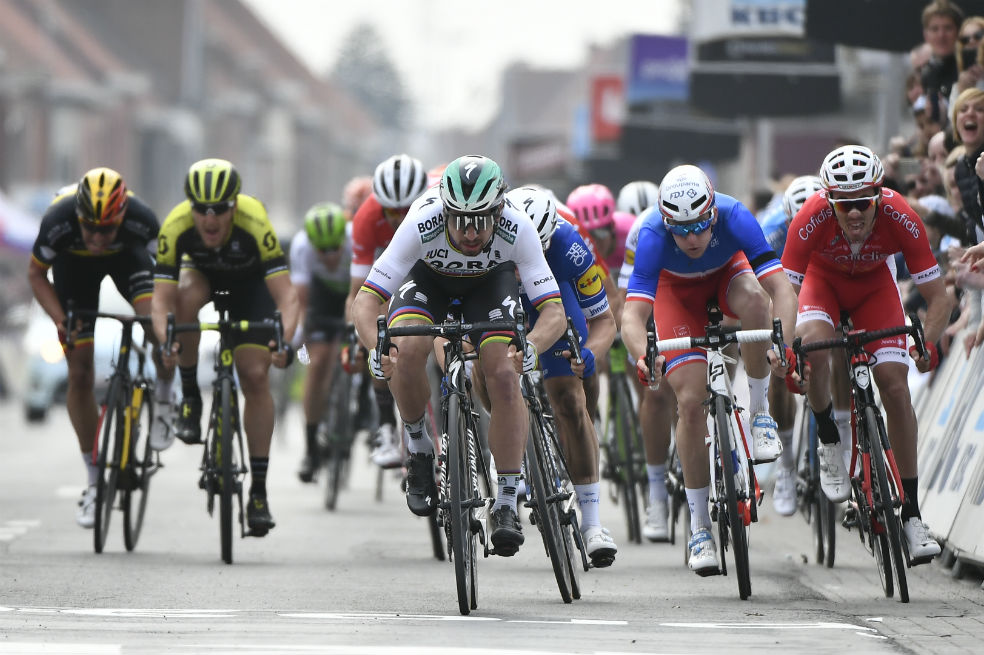 Peter Sagan ganó la Gante-Wevelgem por tercera vez en su carrera
