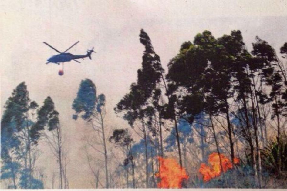 Foto tomada del Twitter de las Fuerzas Armadas del Ecuador