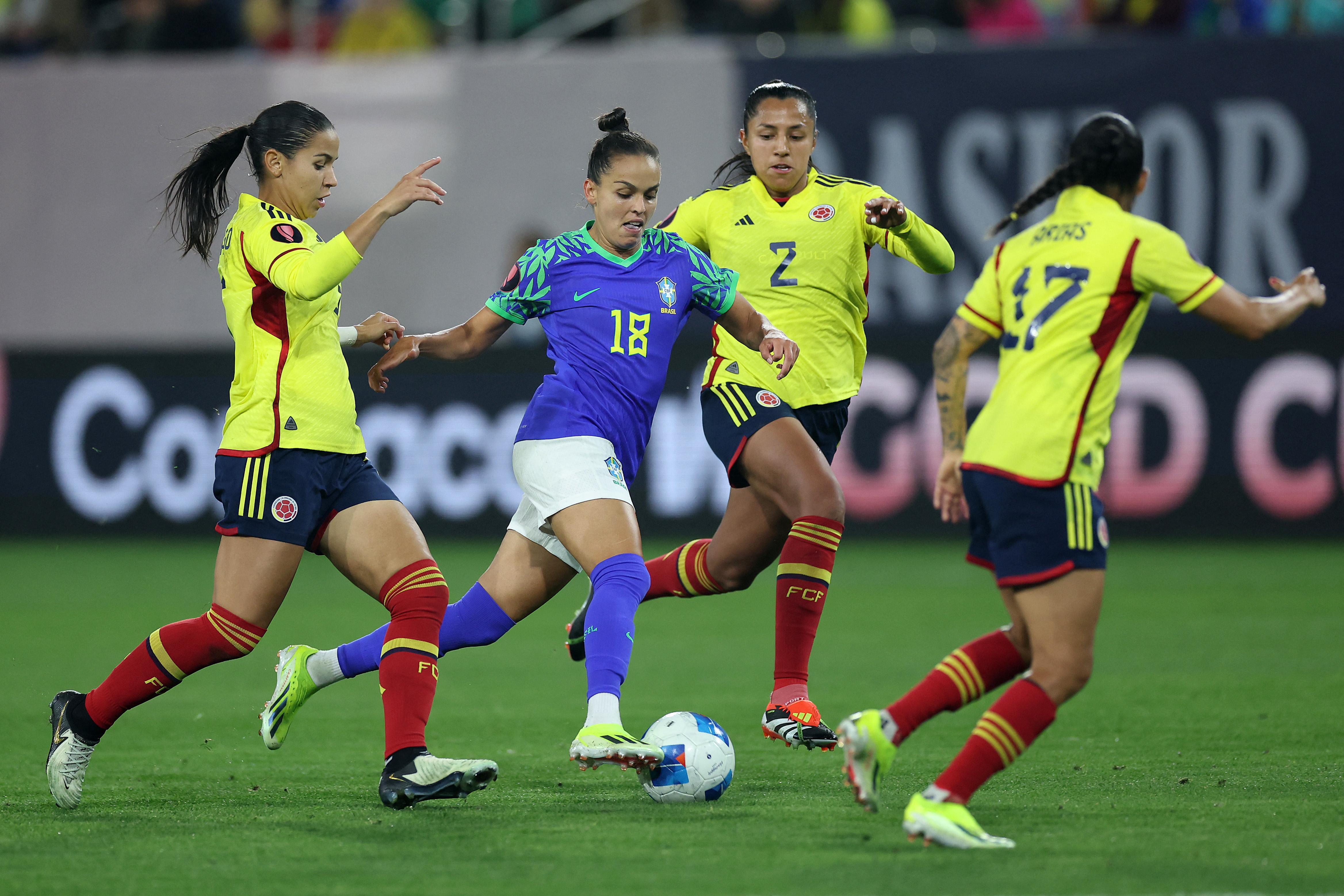 Brasil, el próximo rival de la selección femenina de Colombia