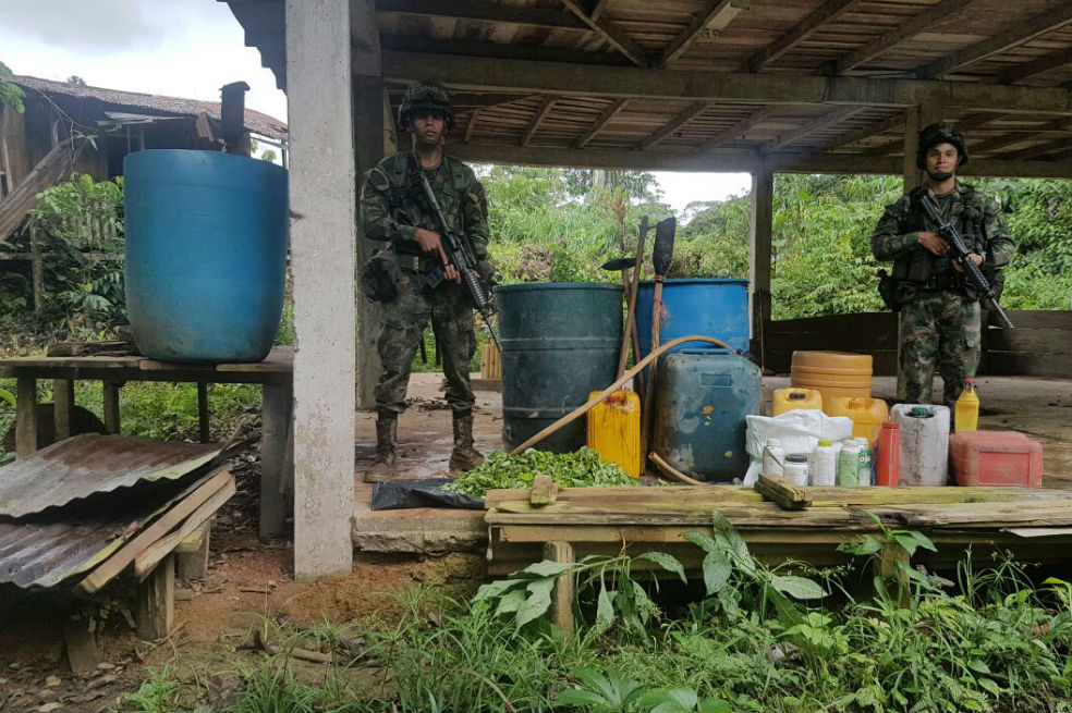 Arremetida contra el narcotráfico en la Amazonia